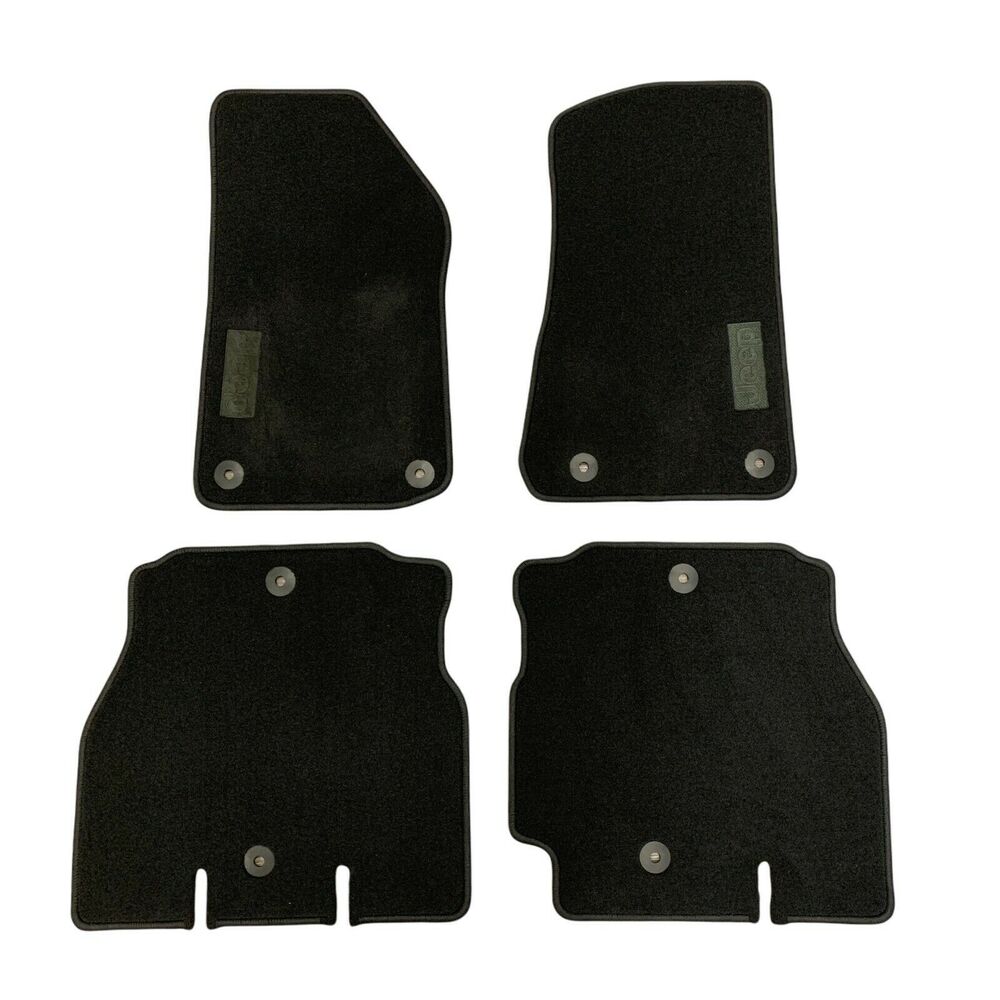 Chrysler Jeep JL 4-Door Pick Up 4-Piece Floor Mats Set Original GM OEM 49212G